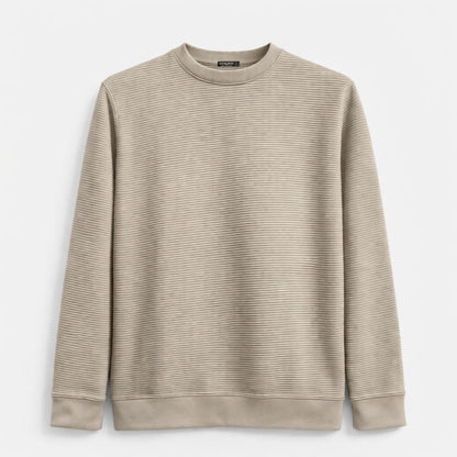 HG Men's Premium Polyestre Fleece Pattern Sweat Shirt - Silk