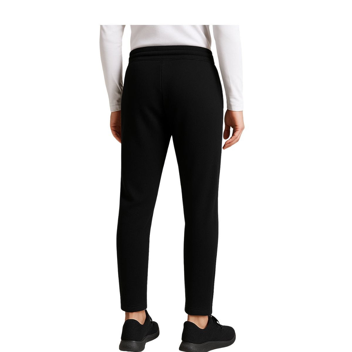 HG Signature Narrow Bottom Terry Winters Trousers For Men's - Black