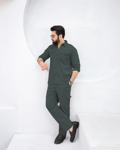 Pine Green - Premium Safari Suit