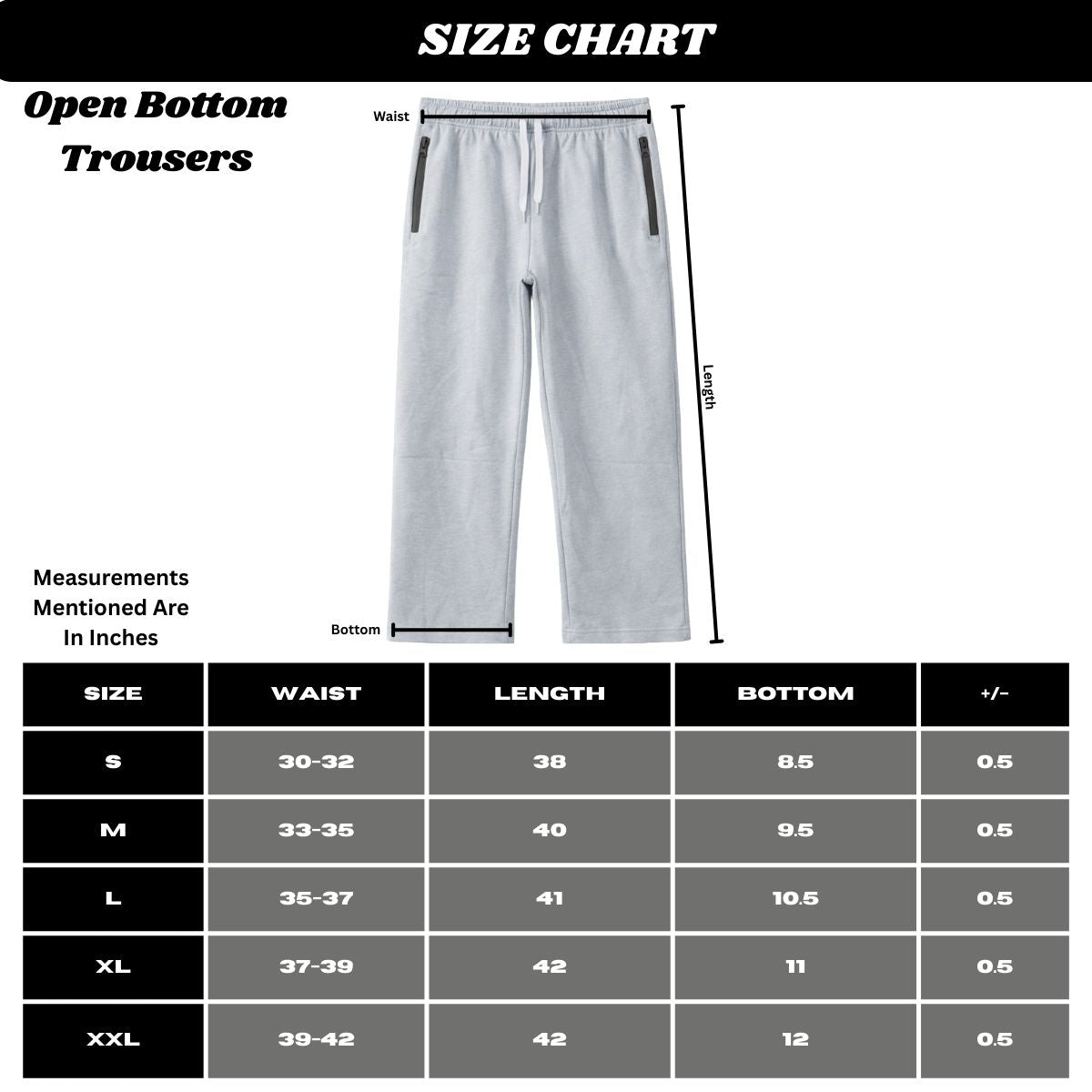 HG Classic Terry Loose Fit Trousers with Zipper Pockets - Rock Blue