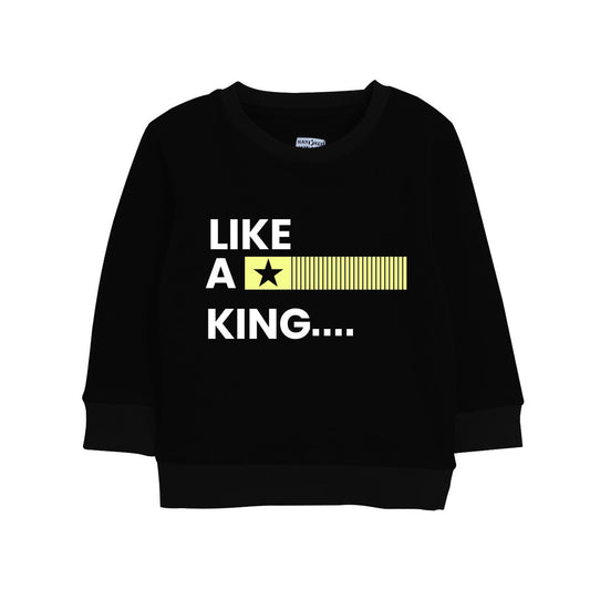 Boy's Exclusive Printed Fleece Sweat Shirt